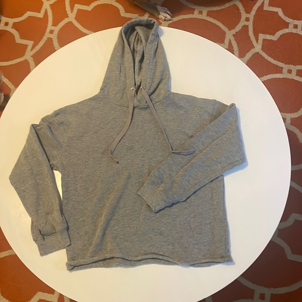Kids Small, grey hoodie, crown and Ivy